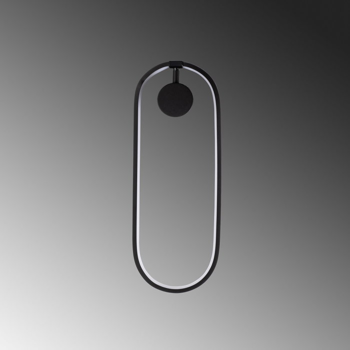 Opviq Can - 13556 Lámpara de pared negra de metal Opviq Can - 13556 Lámpara de pared negra de metal